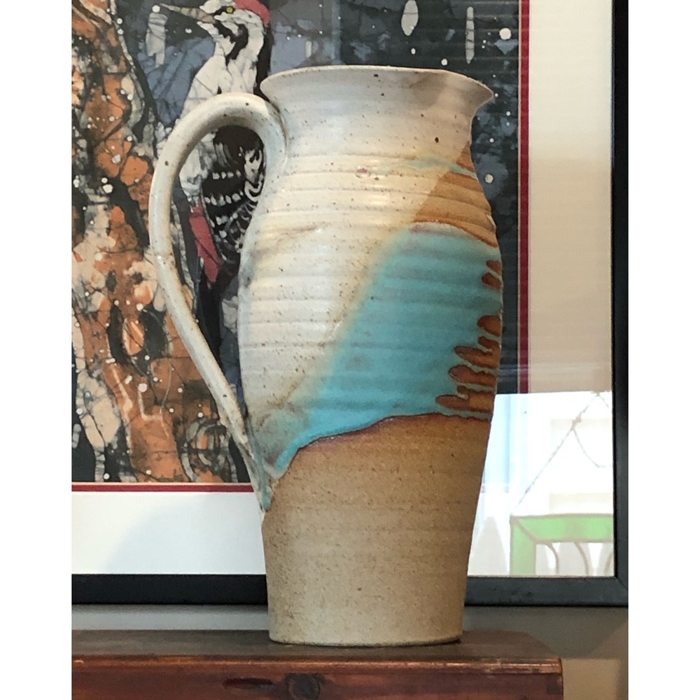 Steve Murphy Hand Thrown Signed Pitcher